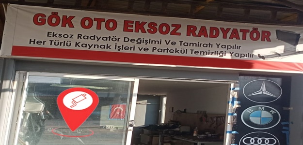 Gök oto egzoz